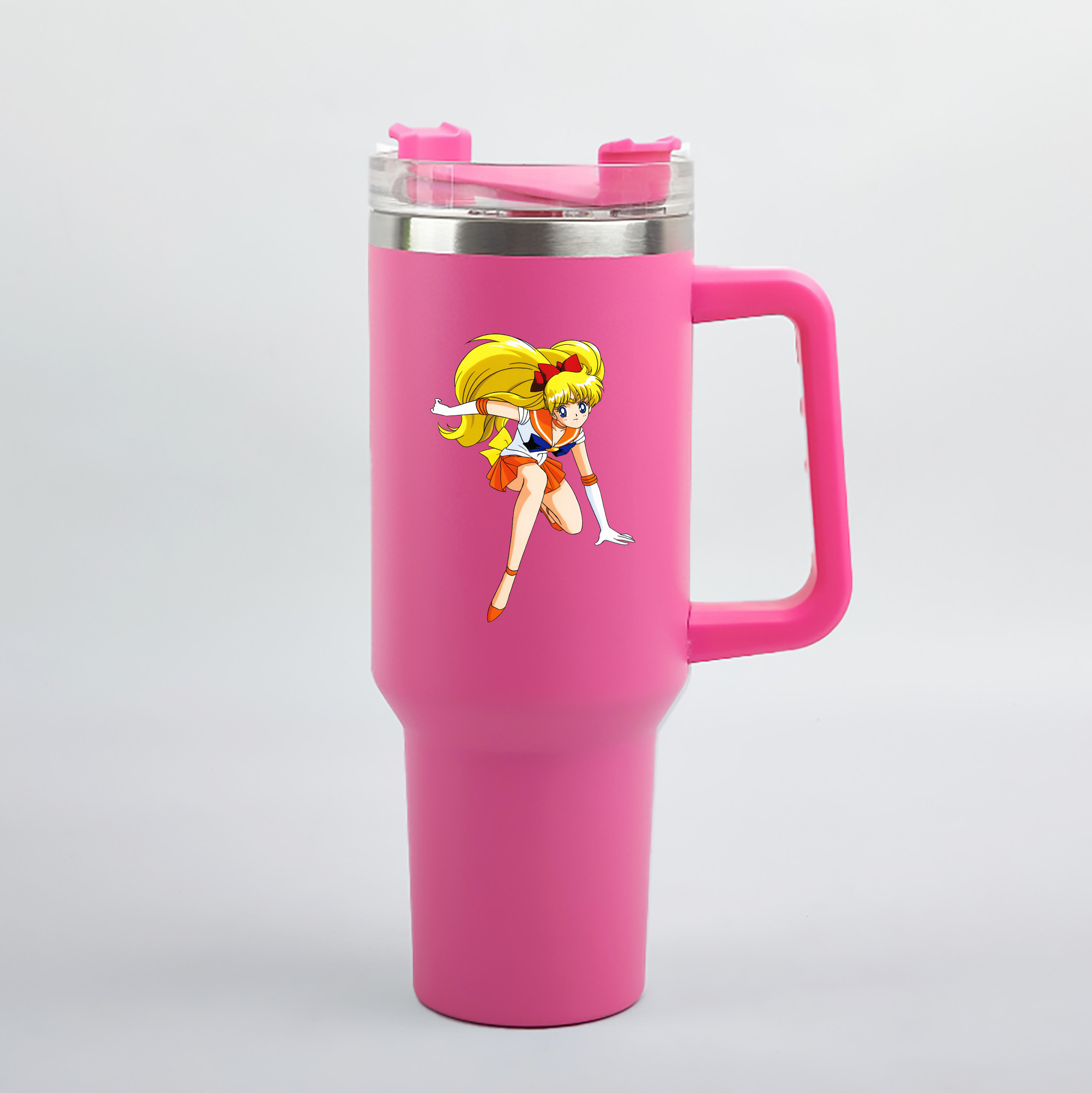 （画像用） 美少女戦士セーラームーン 愛野 美奈子 あいの みなこ Sailor Moon Aino Minako 1200mL車用タンブラー（カラープリント）